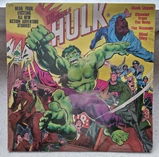 Sealed Incredible Hulk Peter Pan Vinyl LP Record 1978 Marvel Comics Group New