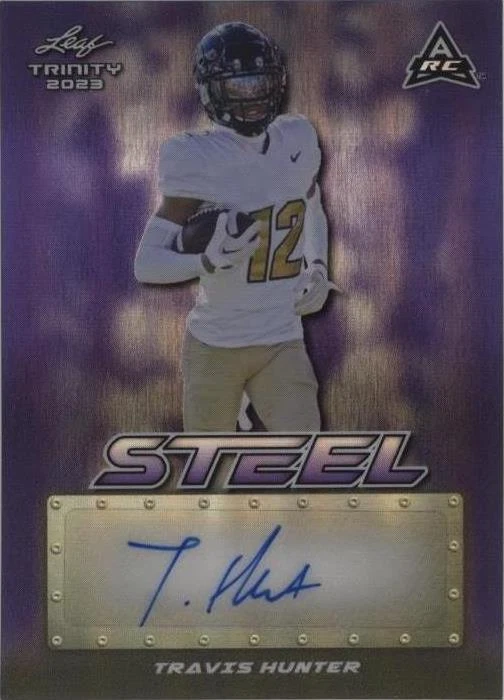 2023 Leaf Trinity Travis Hunter #SA-TH1