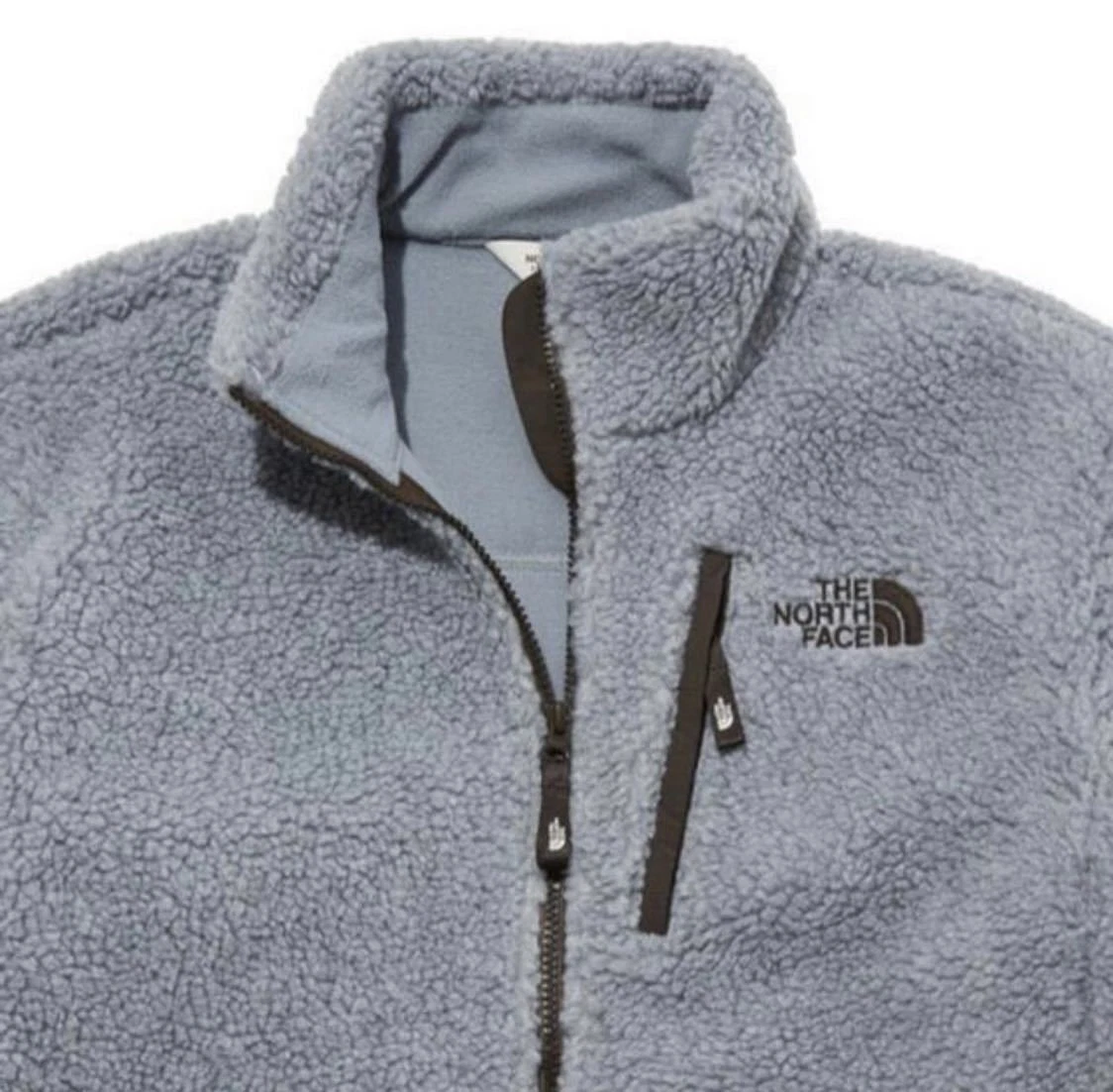 Size The North Face Rimo Fleece Jacket Limo Light Gray Rare Color