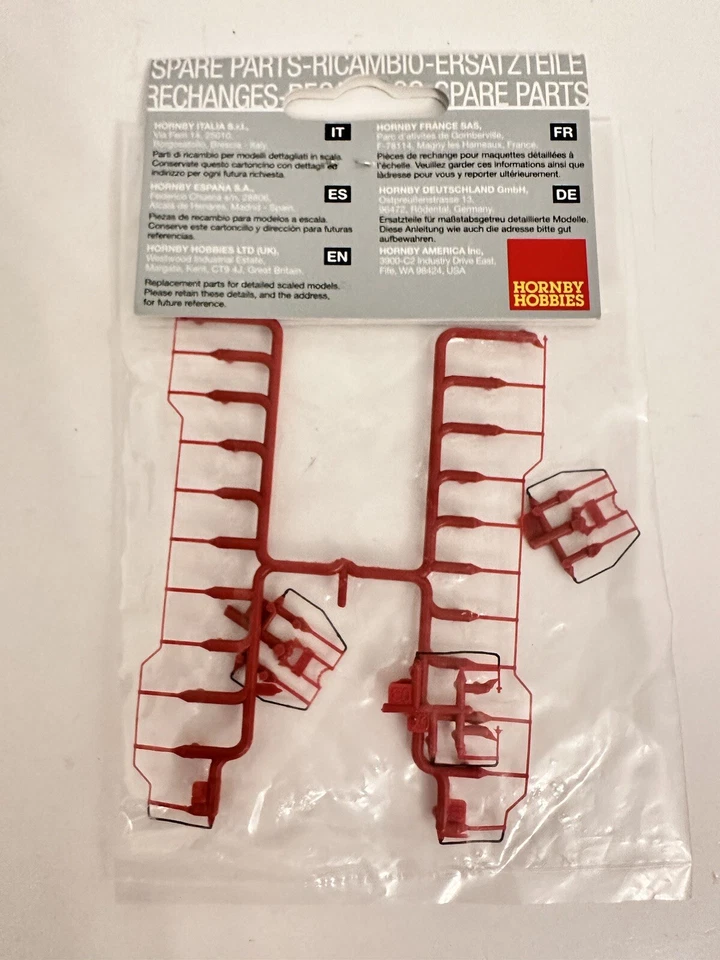 Hornby Hobbies N Scale HN2215/06 Handrails For Diesel Loco Spare parts - Image 2 of 3