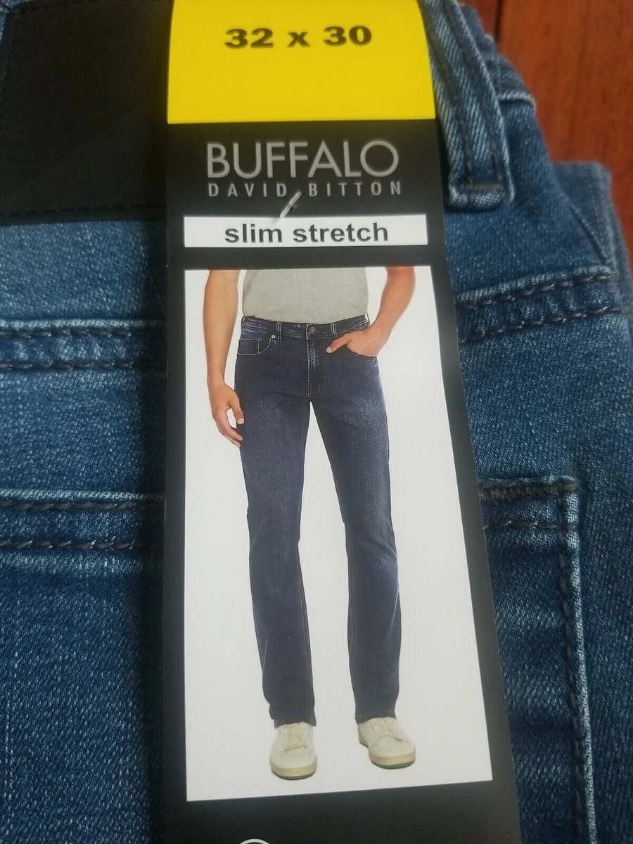 Buffalo David Bitton Repreve Adam Slim Stretch Jeans