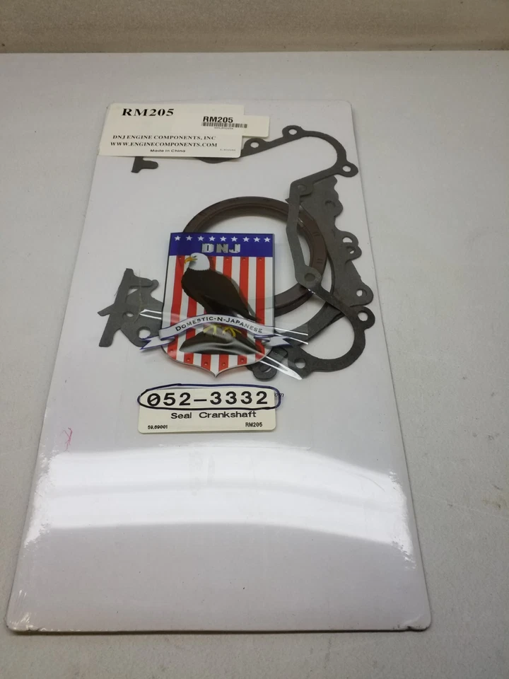 Sello del cigüeñal del motor componentes del motor RM205 DNJ envío gratuito Foto 2 de 3