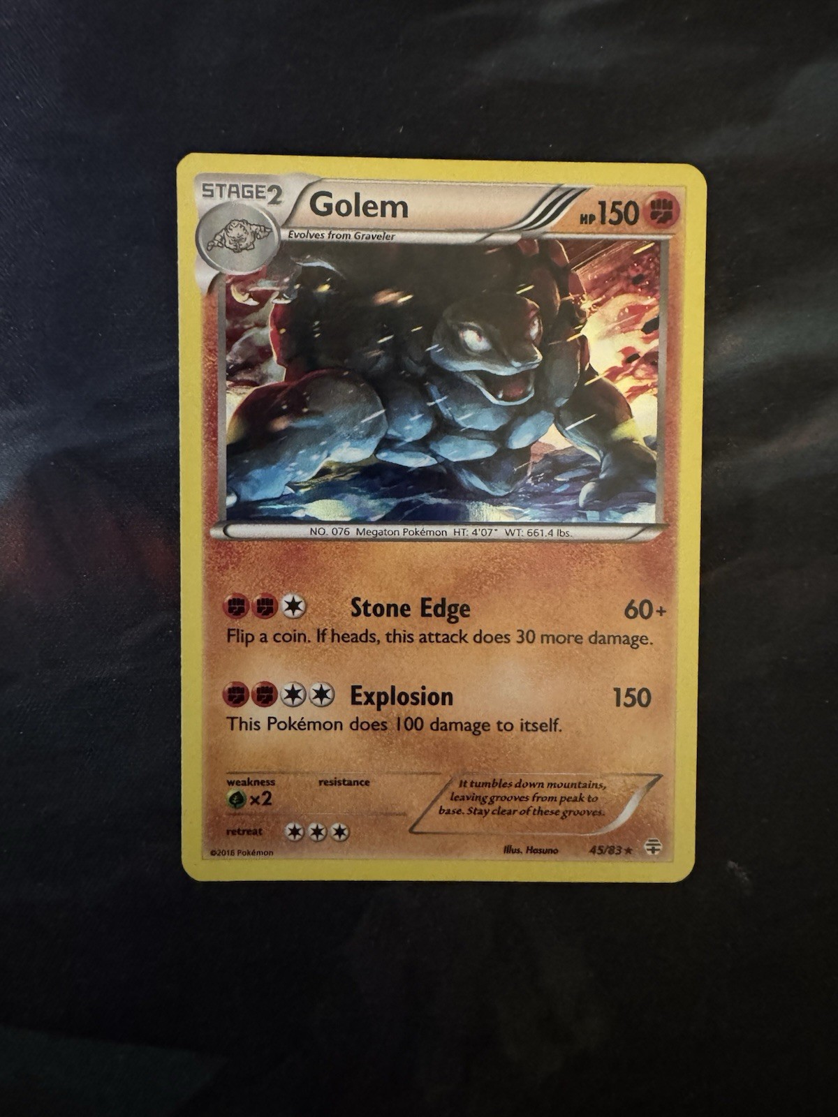 Golem 45/83 Generations Holo LP