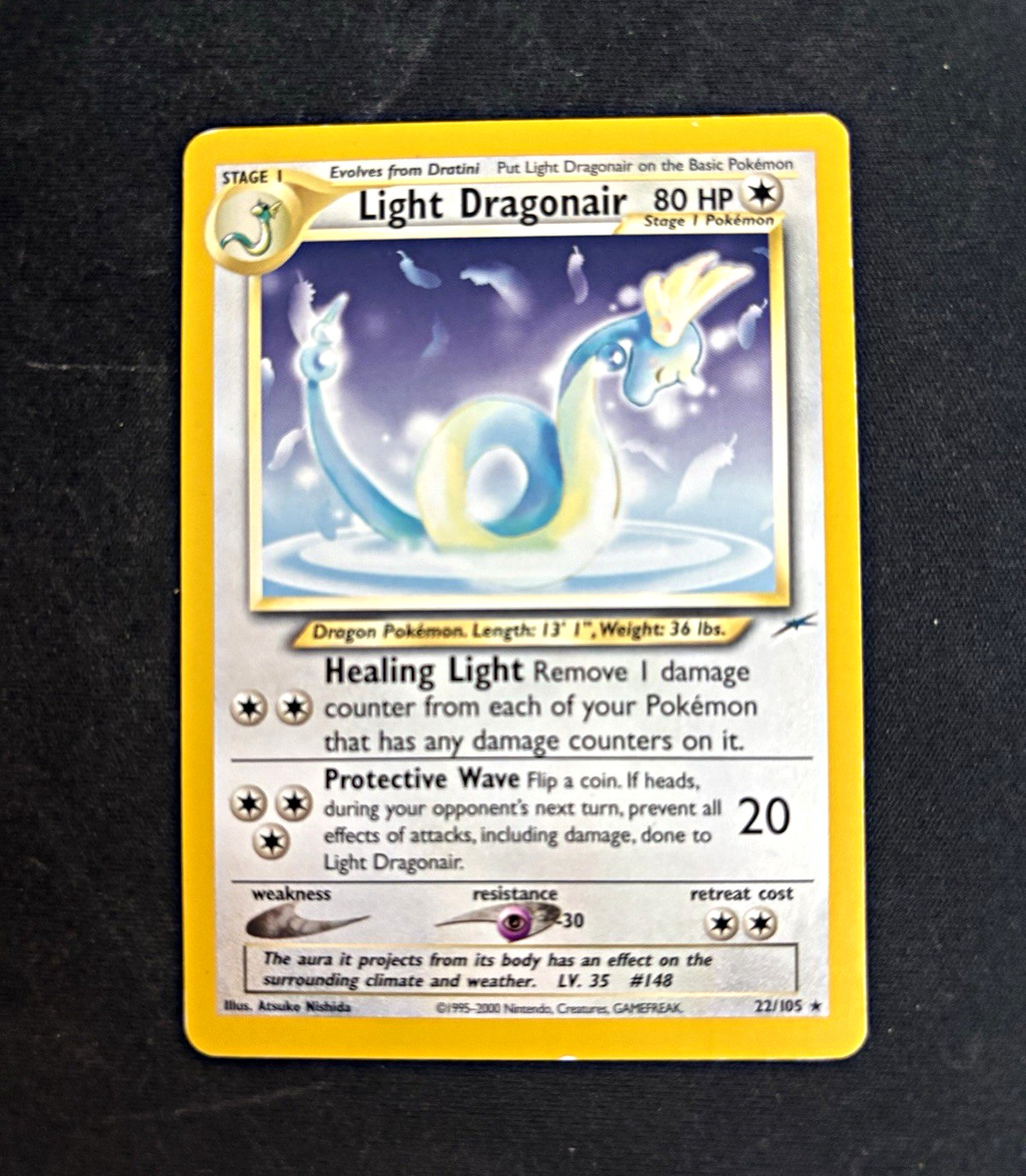 The Pokémon Company Light Dragonair 22/105 Neo Destiny Rare LP +