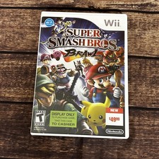 Super Smash Bros. Brawl Wii, 2008 Case Only NO GAME DISC or Manual