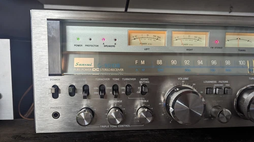 Vintage Sansui G-901DB Monster 160wpc Stereo Receiver Freshly Serviced 