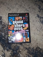 Grand Theft Auto: Vice City Sony PlayStation 2, 2002 with poster