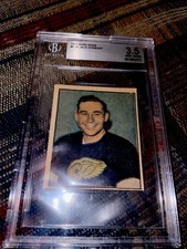 1951 BERK ROSS NHL HOCKEY CARD JACK STEWART VG +3.5 DETROIT RED WINGS AHL OHL