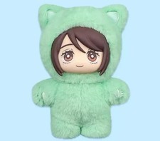 EAKI Jujutsu Kaisen Cat Ear Plush Keychain Confirmed Color Blind Green