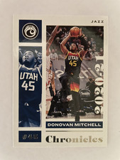2020-21 Panini Chronicles Donovan Mitchell Basketball Card #48 Utah Jazz