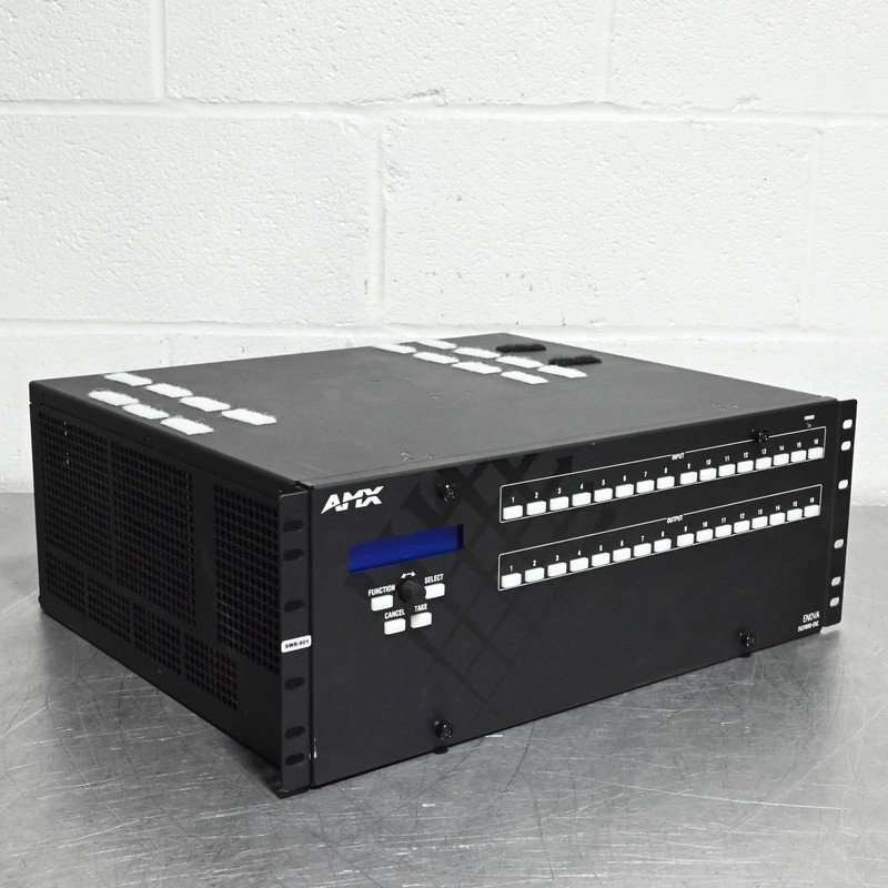 AMX DGX1600-ENC Enova 4K Media Switcher Chassis IO Boards NetLinx