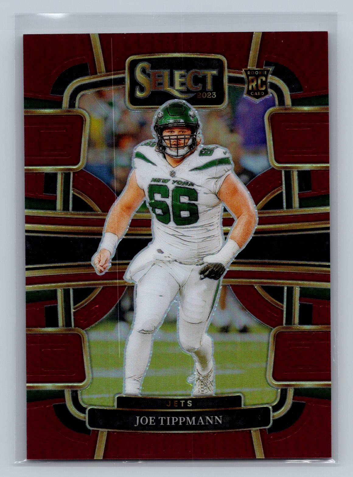 2023 Panini Select Joe Tippmann Maroon Prizms #/149 Rookie #78