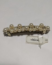 hair accessories 0.6in 3.3in Pearl Barrette