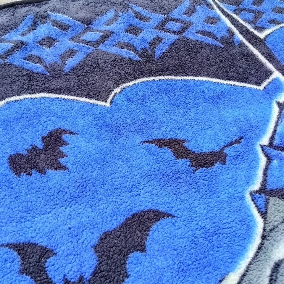 Manta polar Northcrest 58x48 vintage Y2K DC Comics Batman Arkham Knight Foto 3 de 4