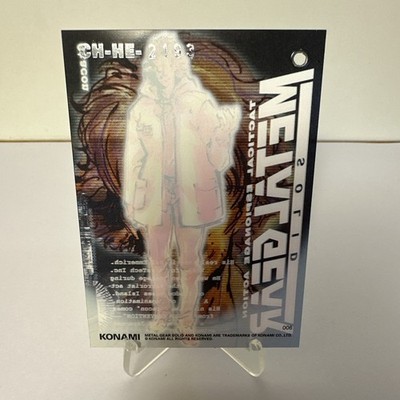 Metal Gear Solid Trading Card No. 006 Otacon/ Serial 2193 KONAMI