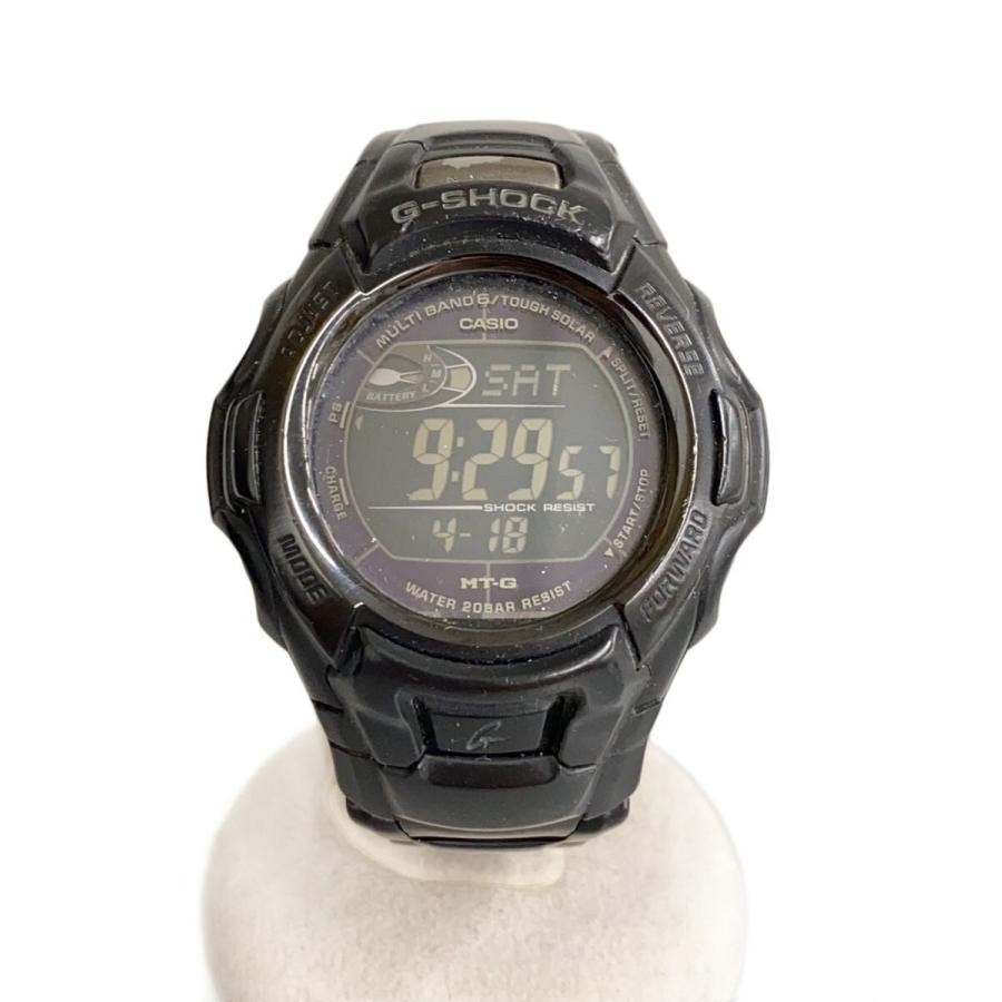 CASIO G-SHOCK MTG-M900BD-1JF Black Stainless Steel Digital Men