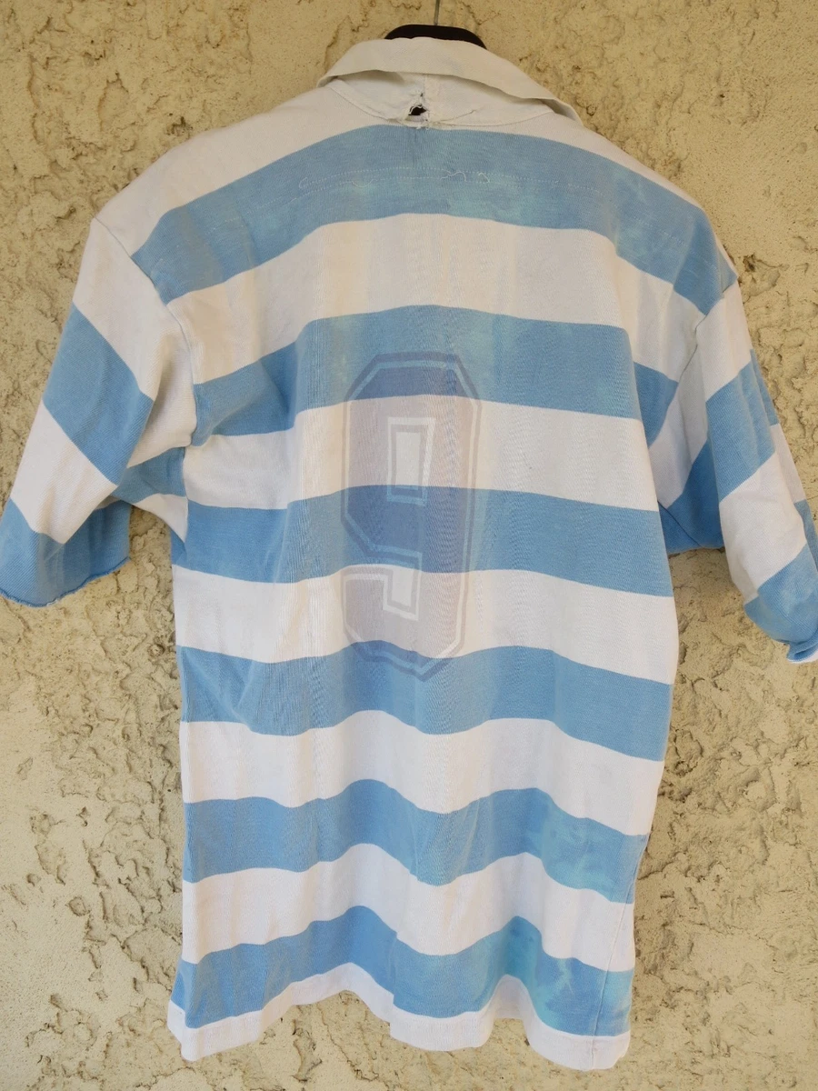 Maillot STADE TOULOUSAIN TOULOUSE vintage NIKE années 90 coton shirt M | UK