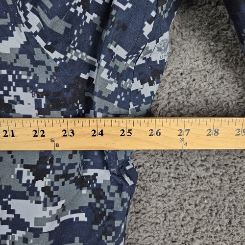 USN Navy Working Uniform NWU Type I Blue Gore-Tex Parka Jacket Large Long - Bild 6 von 9