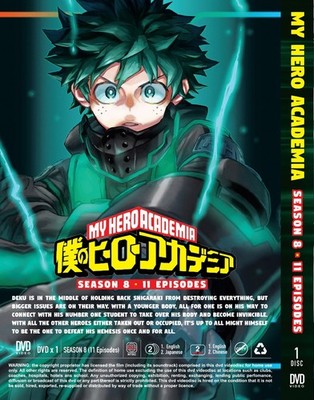 DVD Anime My Hero Academia TV Series The Final Season 8 Vol.1
