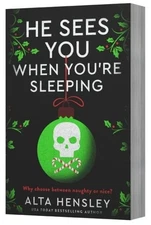 He Sees You When You're Sleeping A Naughty or Nice Novel by Alta Hensley Book PB
