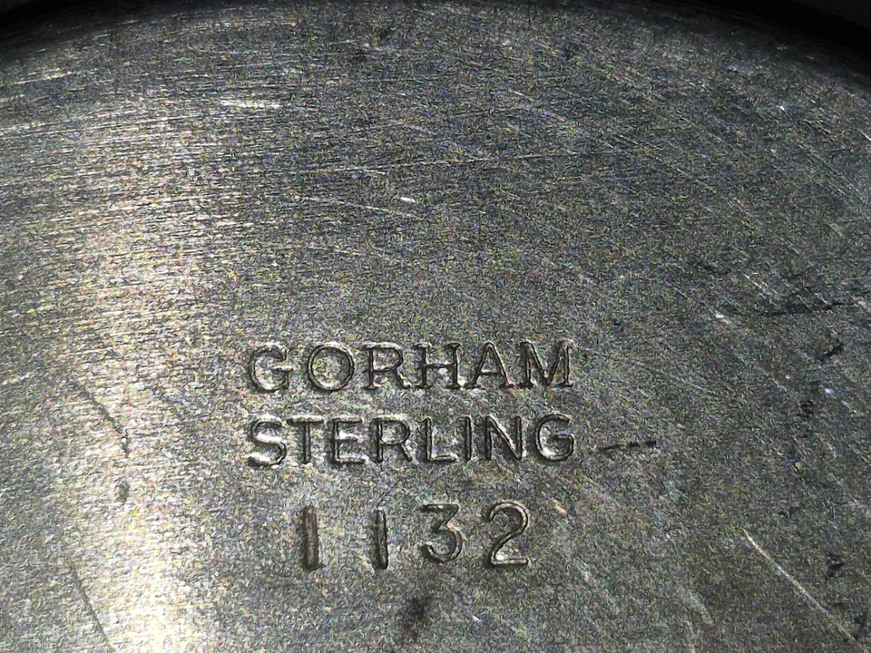 Plata de ley Estrasburgo #1132 de Gorham  Foto 2 de 2