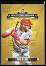 2021 Panini Diamond Kings Alec Bohm DDK-PP Debut Diamond Kings