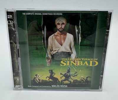 The Golden Voyage of Sinbad - Complete Original Soundtrack (2008, 2-disc CD set)