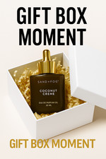 SAND  FOG Coconut Cr me Perfume Oil 50mL   Soft, Cozy Glow in a Bottle