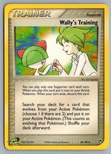 Wally's Training 89/100 Uncommon Sandstorm Pokemon Lightly Played on eBay
