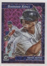 2021 Donruss Optic Diamond Kings Pink Velocity Prizm /249 Rafael Devers #5 0l6z