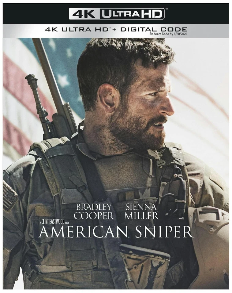American Sniper 4K UHD Blu-ray NEW - Image 2 of 4