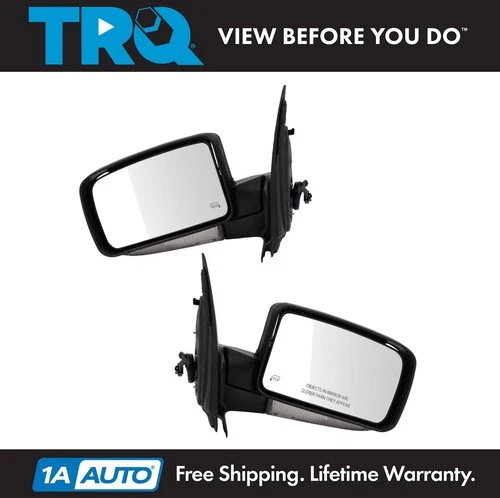 TRQ Mirror Set Fits 2005-2006 Ford Expedition 2003-2006 Lincoln Navigator
