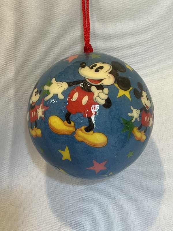 Walt Disney Company Mickey Mouse Kurt S Adler Santa's World Ornament Vintage