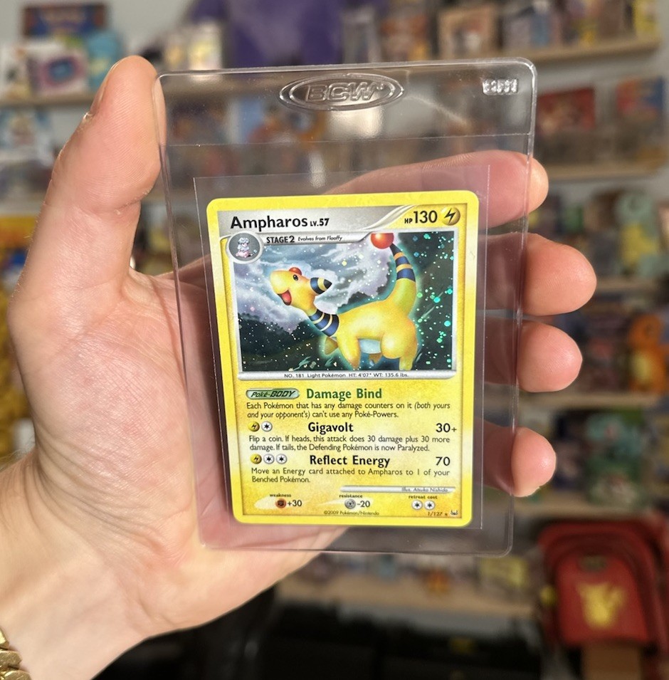 Ampharos 1/127 Platinum Holo