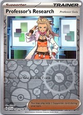Professor's Research 189/198 SV01: Pokemon Reverse Holo NM