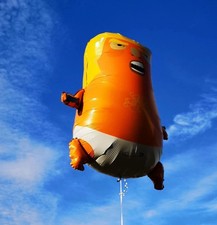 Trump Baby Blimp Balloon Balloons 47.2 Inches AM I a Baby Al Film New