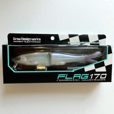 GROW Design Works FLAG170 #221Purple Flicker Big Bait Swimbait Lure New Unopened