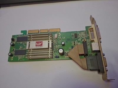    Grafikkarte ATI Radeon 9250 AGP 128MB VGA DVI TV-Out - Retro Gaming XP