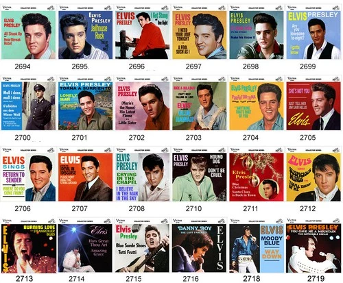 ELVIS COLLECTOR SERIES ~ Picture Card Sleeve Collection (Complete Set of 27)
