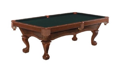 8 ft Slate Brunswick Contender Danbury  Chestnut/Grey Felt Brand new in Boxes
