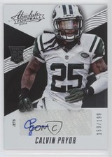 2014 Panini Absolute Rookie Auto 159/199 Calvin Pryor #198 Auto 0s3