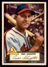 1952 Topps Baseball #65 Enos Slaughter EX - EX/MT *k1