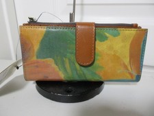 NEW PATRICIA NASH NAZARI WALLET      WATERCOLOR BUTTERFLY      NWT
