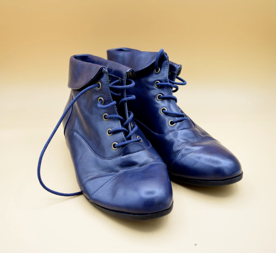 Comfortview Darcy Do Blue Women's Ankle Boots US Size 10 W