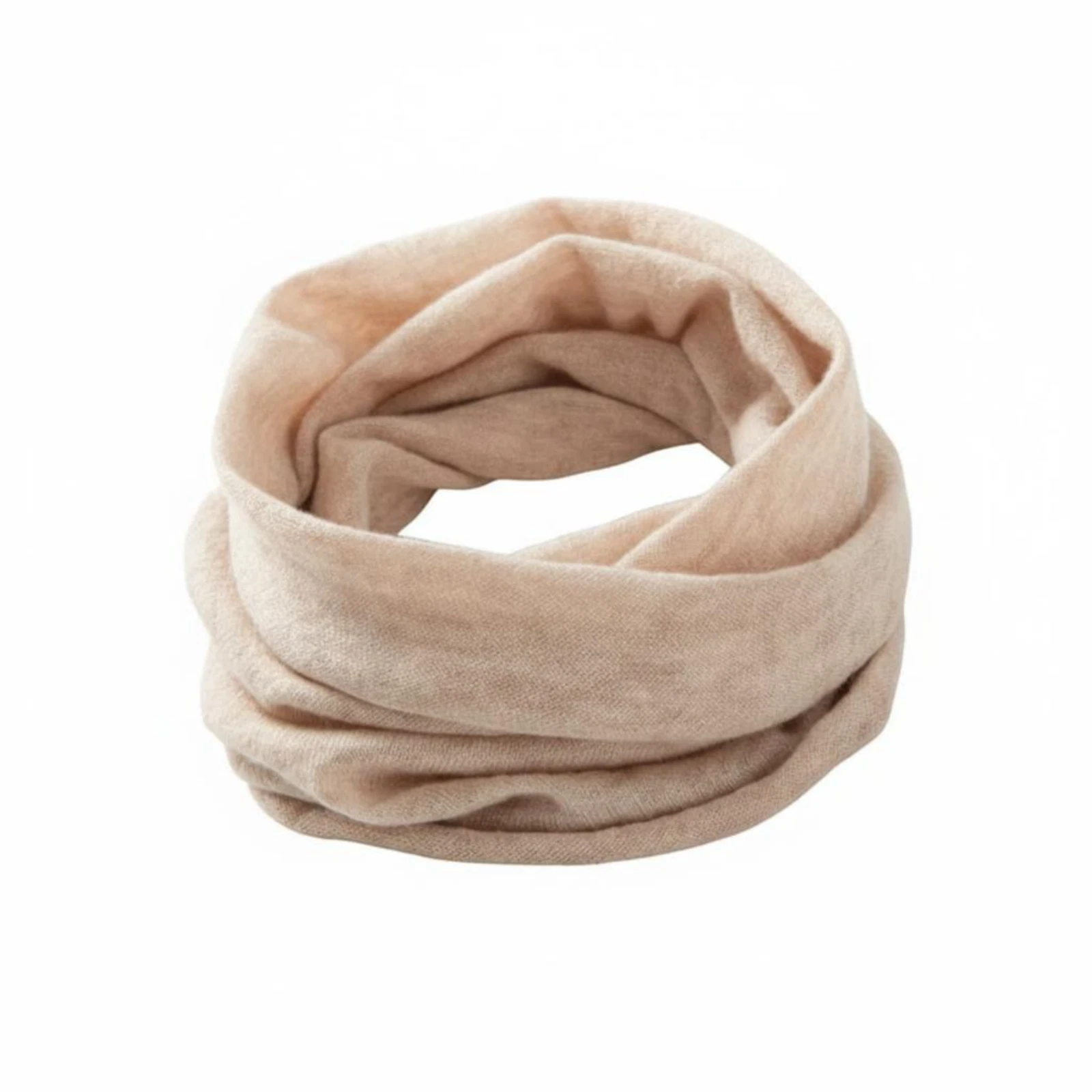 Cashmere Neck Warmer, Knitted, Snug Fit, Winter, Outdoor