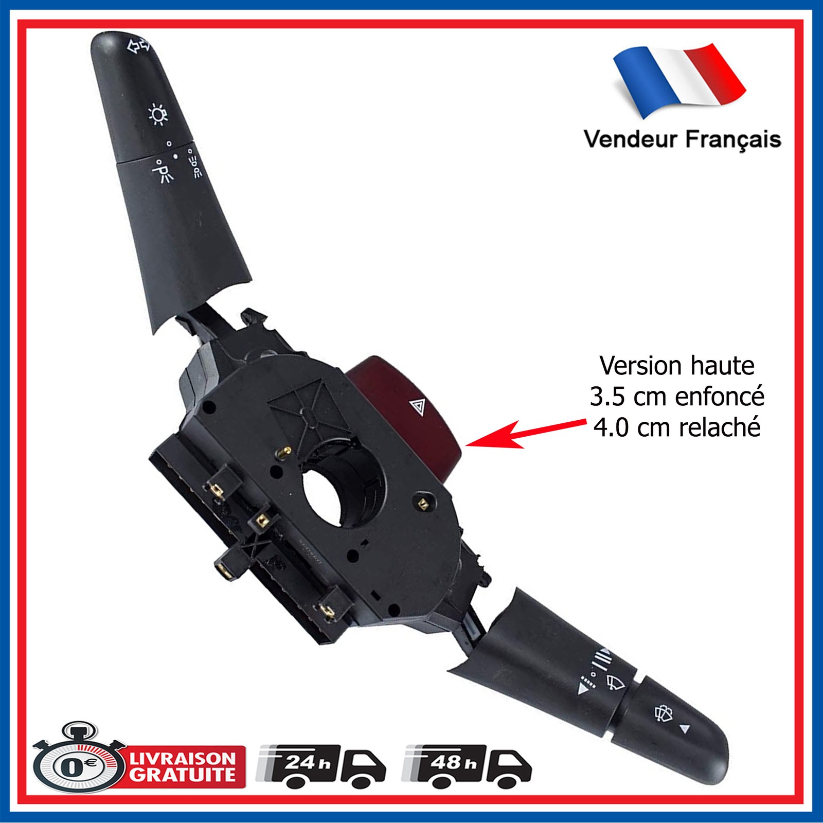 Commutateur de colonne de direction pour réparer les clignotants défectueux sur Mercedes Vito