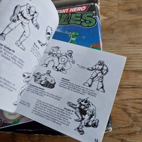 Teenage Mutant Hero Turtles TMHT NES Game Jeu PAL B EEC Fah Complet Bon etat 