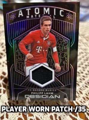 Panini Obsidian 20-21 Philipp Lahm Player Worn Patch /35 Bayern Germany C2601