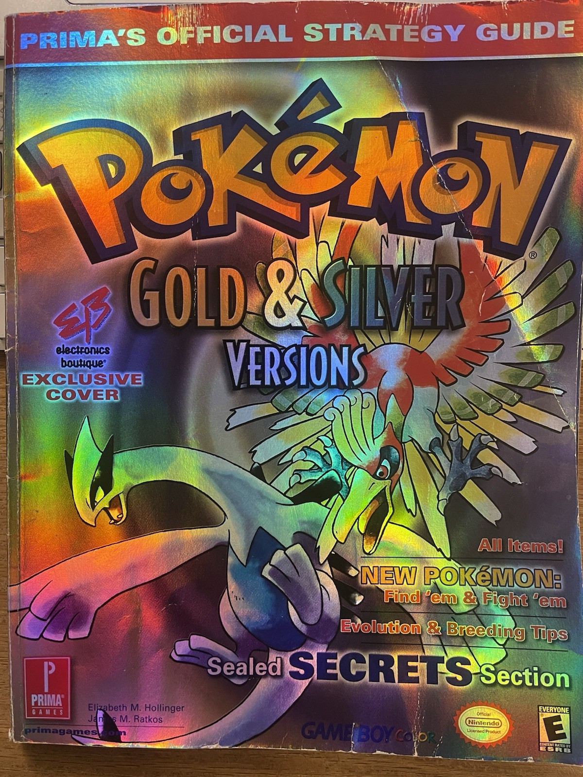Pokeman Gold & Silver Versions Prima’s Strategy Guide - Hollinger Ratkos - 2000