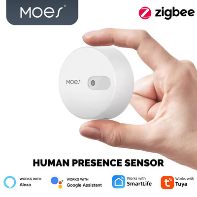 MOES Tuya ZigBee 3.0 Human Presence Sensor Detector Radar Wave Detection Sensor 